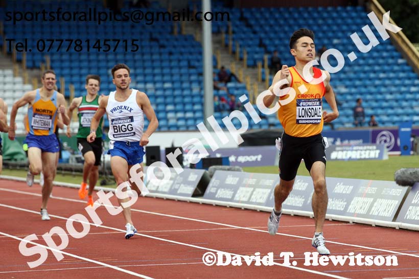 Mens 800 metres, World Championship Team Trials, Alexander Stadium, Birmingham